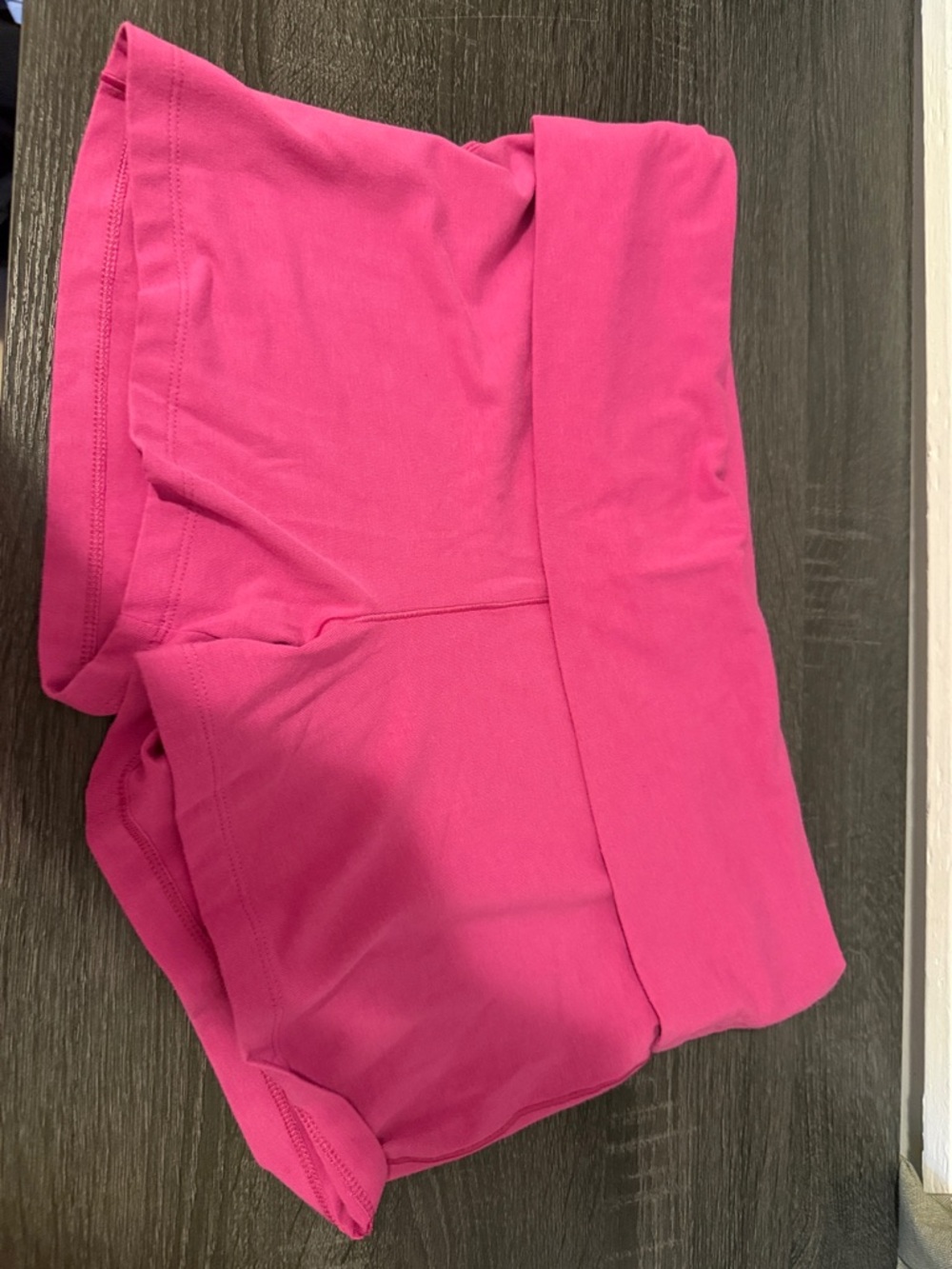 pink tight shorts